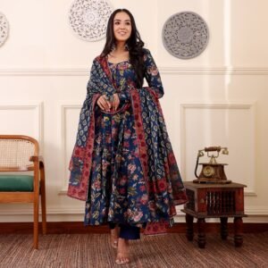 Jamini Cotton Kalidaar Set - Image 6