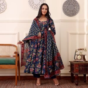 Jamini Cotton Kalidaar Set - Image 7