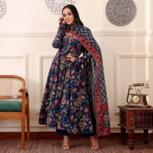 Jamini Cotton Kalidaar Set - Image 10
