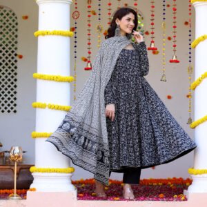 Amalkari Cotton Printed Set