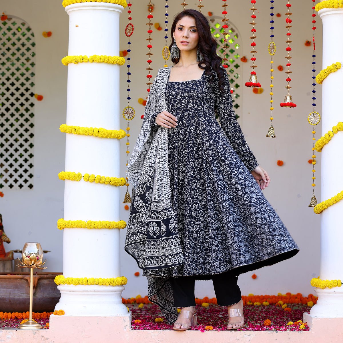 Amalkari Cotton Printed Set - Image 10