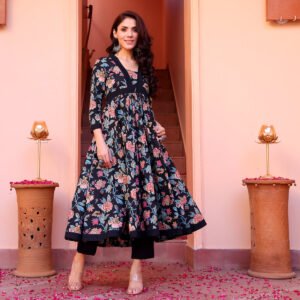 Rushali Printed Cotton kurta - Image 7