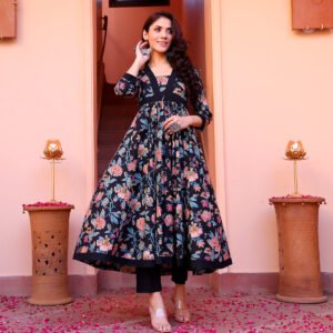 Rushali Printed Cotton kurta - Image 10