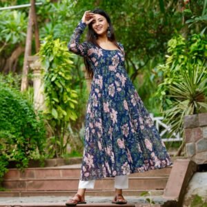 Saachi Georgette Kurta - Image 2