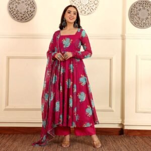 Rani Pink Georgette set - Image 4