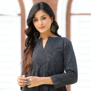 Inina Black Kurta - Image 3