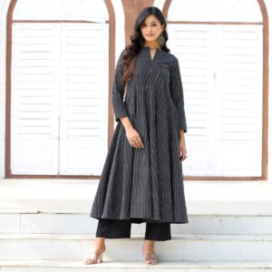 Inina Black Kurta - Image 4