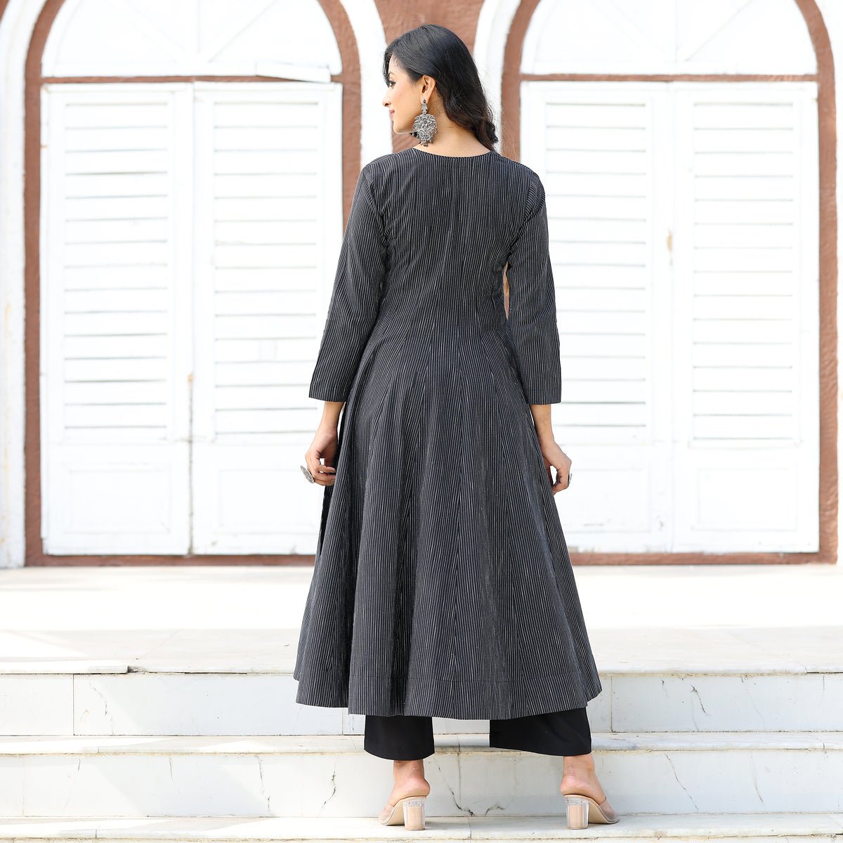 Inina Black Kurta - Image 5