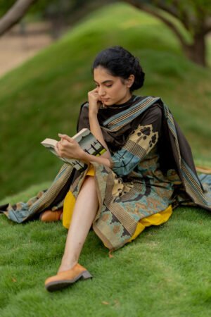 Set of 3 - Kurta, Dupatta, Culotte - Aviv - Image 7