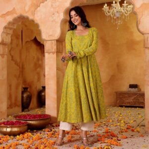 Alternative view of Bhavini Cotton Kurta