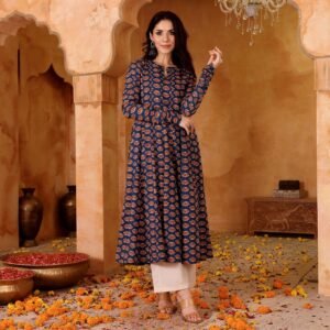 Nazak Cotton Kurta - Image 5