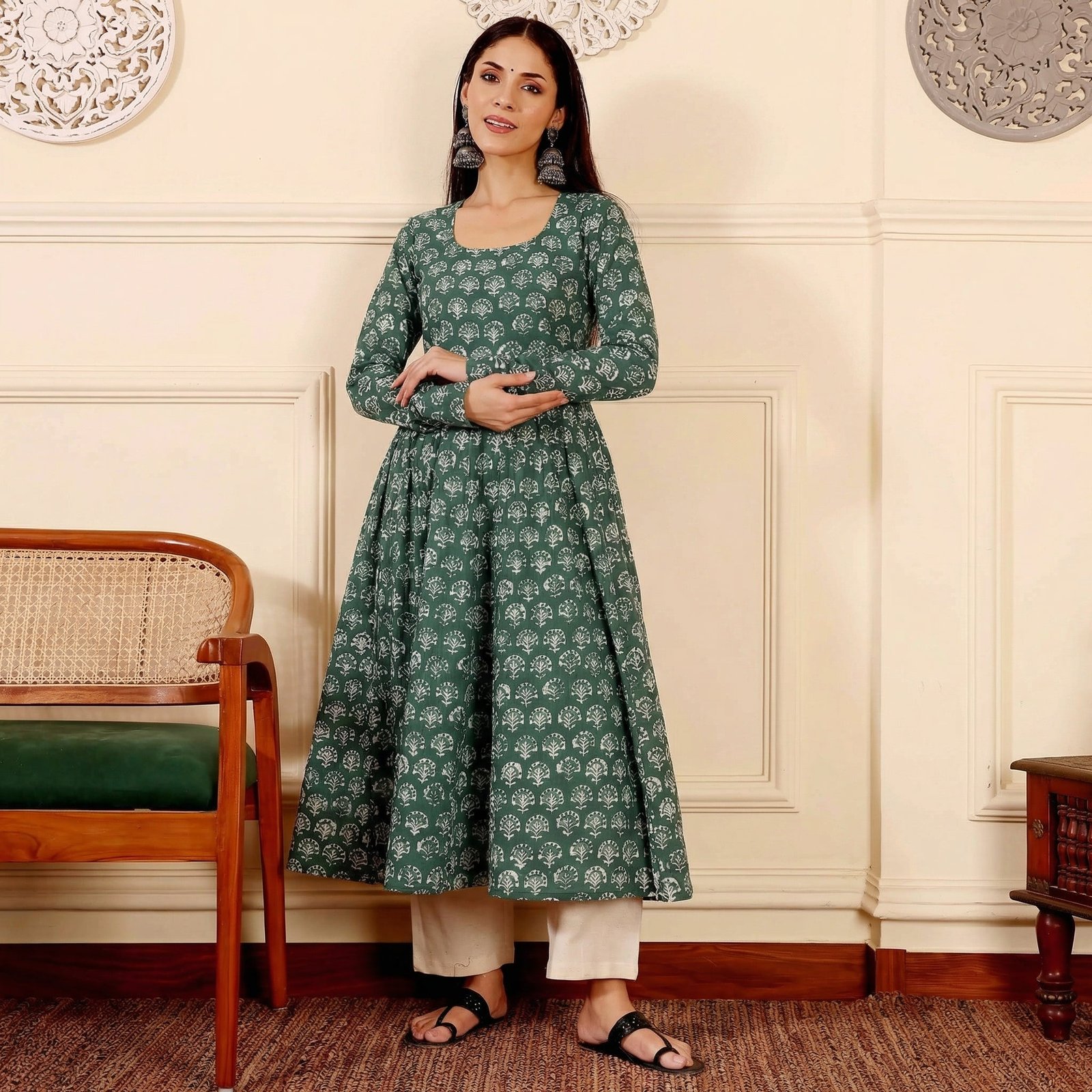 Amrutta Cotton Kurta - Image 3