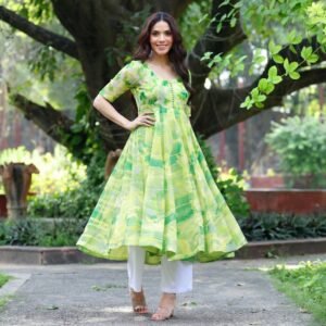 Alternative view of Ashna Georgette Kurta