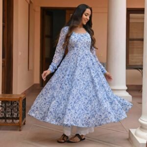 Alternative view of Kavita Georgette Kurta