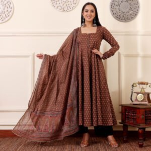 Alternative view of Tira Kalidaar Cotton Set