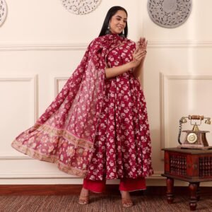 Ivana Cotton Kalidaar Set - Image 8