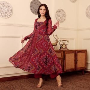 Avidaa Georgette Kurta - Image 3