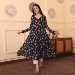 Fai Georgette Kurta - Image 7