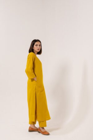 Set of 3 - Kurta, Dupatta & Pants - Aabaan 06 - Image 4