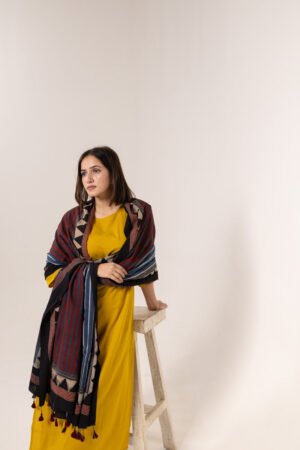Set of 3 - Kurta, Dupatta & Pants - Aabaan 05 - Image 8