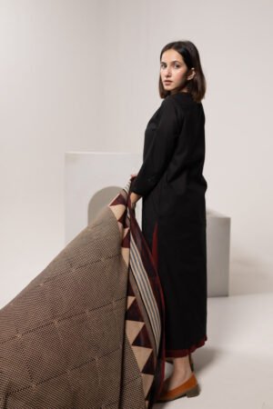 Set of 3 - Kurta, Dupatta & Culotte - Aabaan 07 - Image 7