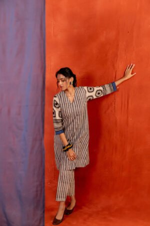 Set of 2 - Kurta & Pants - Asa 16 - Image 3