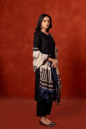 Set of 3 - Kurta, Dupatta & Pants - Asa 09 - Image 5