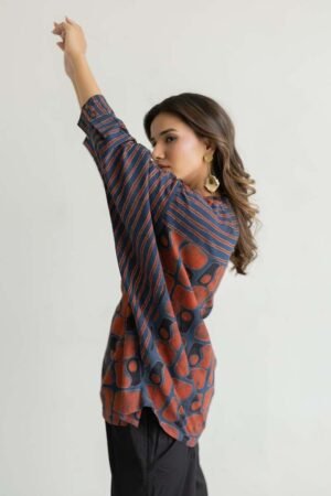 Freesize Antifit Top - Hana Indigo - Image 7