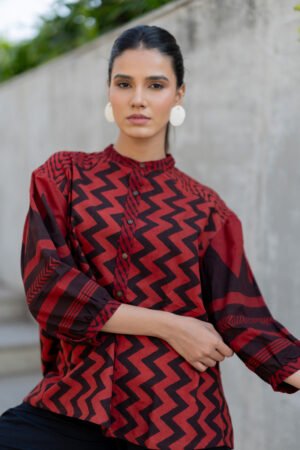 Amlan Top - Chevrons - Image 4