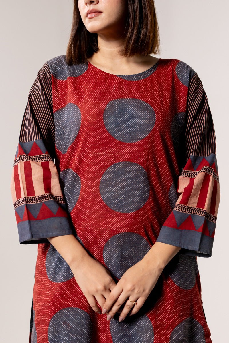 Classic Kurta - Polkas & Dots - Image 4