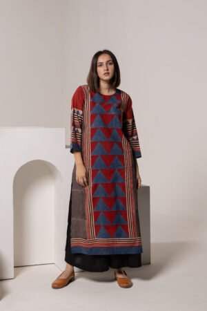 Alternative view of Classic Kurta - Pyramid
