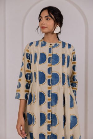Pintuck Kurta - Zar - Image 4
