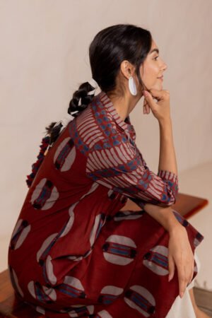 Pintuck Kurta - Lai - Image 4