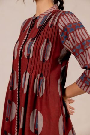 Pintuck Kurta - Lai - Image 6