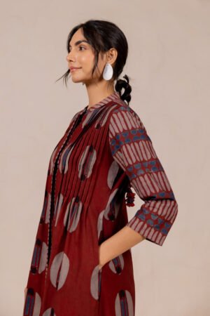 Pintuck Kurta - Lai - Image 2