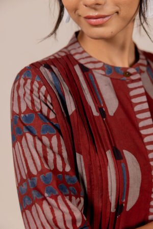Pintuck Kurta - Lai - Image 8