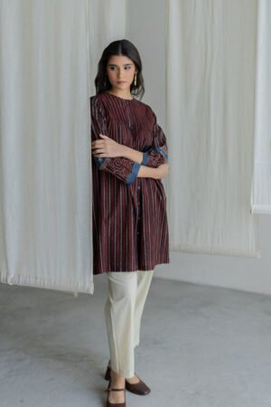 Short Pintuck Kurta - Vaya - Image 6