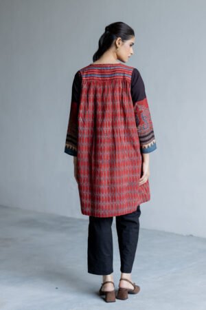 Short Pintuck Kurta - Ela - Image 3