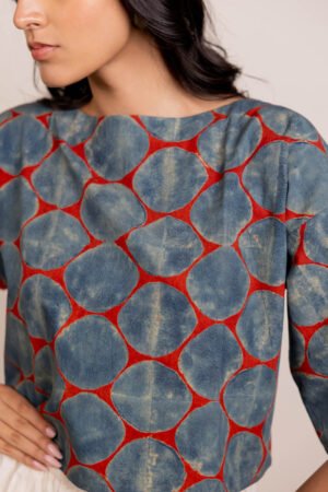 Basic Top - Red Polka - Image 2