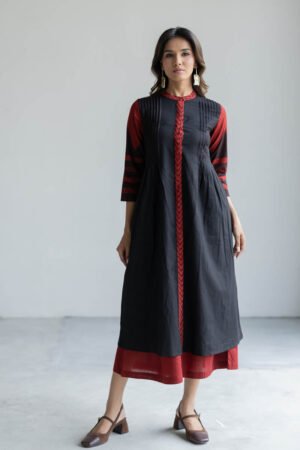 Pintuck Kurta - Neer - Image 5
