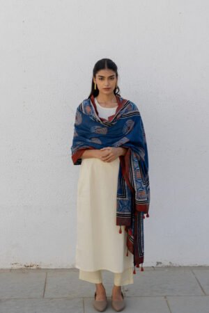 Set of 3 - Kurta, Dupatta & Pants - Adira 08 - Image 6