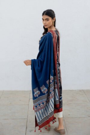 Set of 3 - Kurta, Dupatta & Culotte - Adira 01 - Image 5