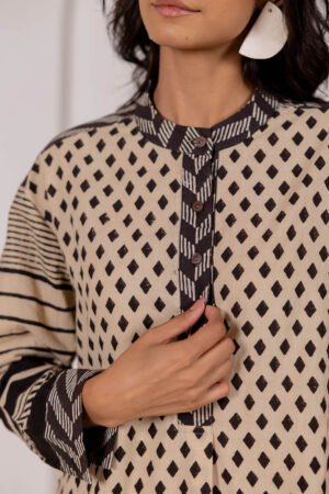 Mandarin Collar Top - Image 2