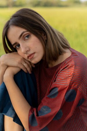 Basic Top - Red Stripes - Image 4