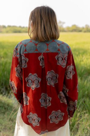 Rida Shirt - Red - Image 6