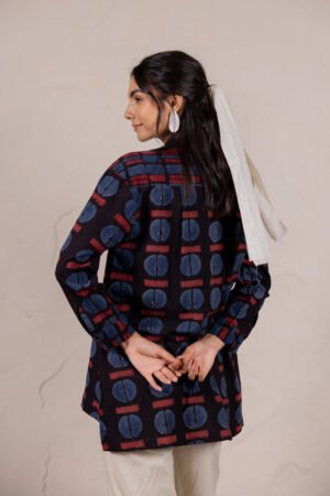 Mandarin Collar Top - Raah