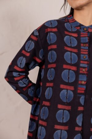 Mandarin Collar Top - Raah - Image 6