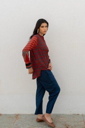 Alternative view of Rida Shirt - Ark Red