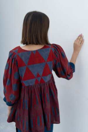 Ruyan Top - Red - Image 7