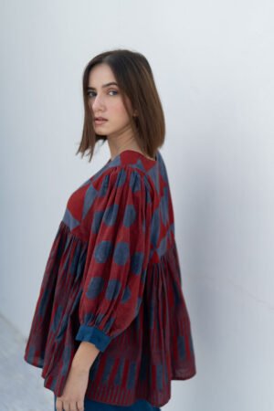 Ruyan Top - Red - Image 8